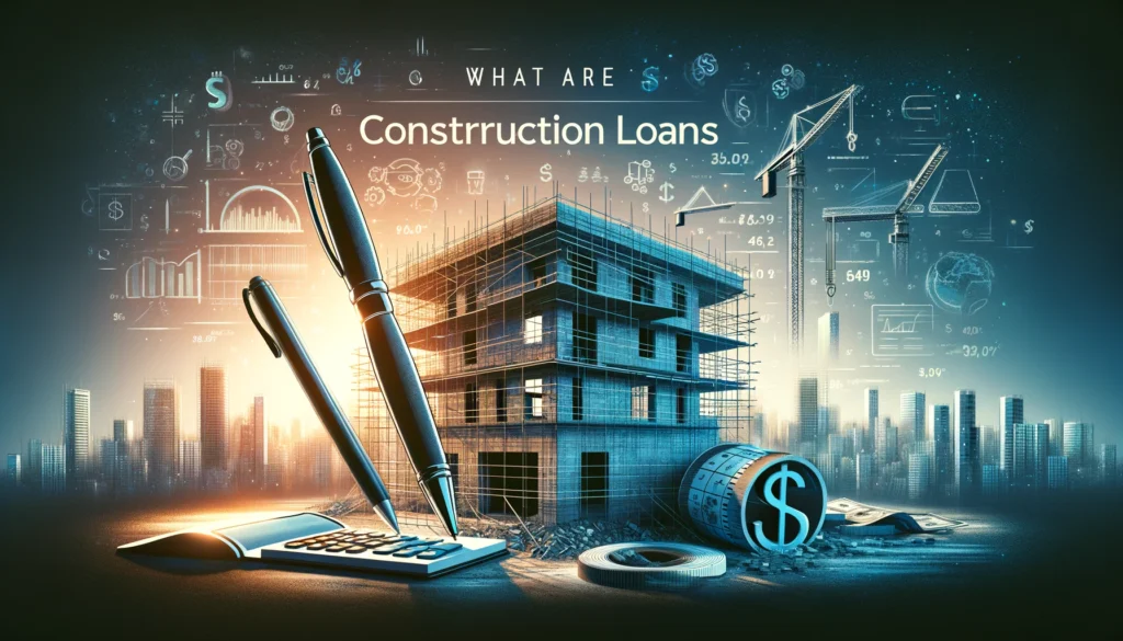 What are construction loans and how do they work